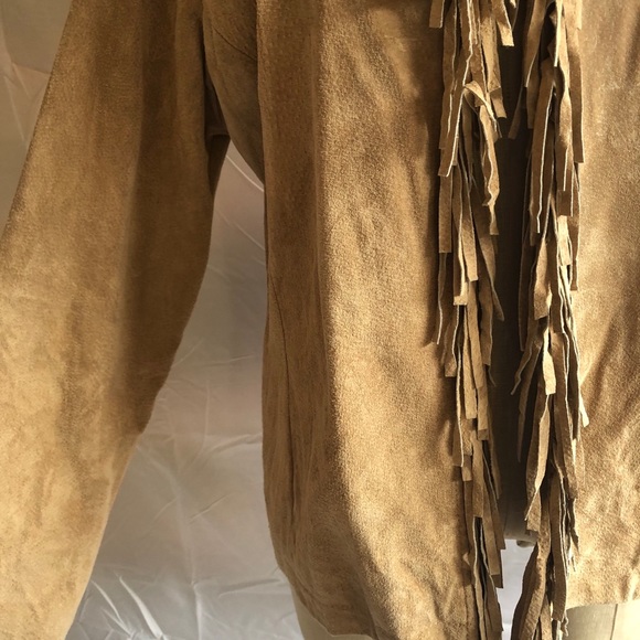 Vintage Suede Fringe Jacket - Picture 2 of 5